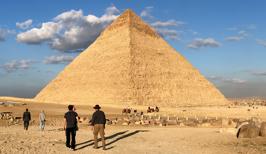 Chephren Pyramide in Giza