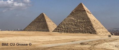 Ansicht - Pyramiden - Bild: CU Grosse, TUM